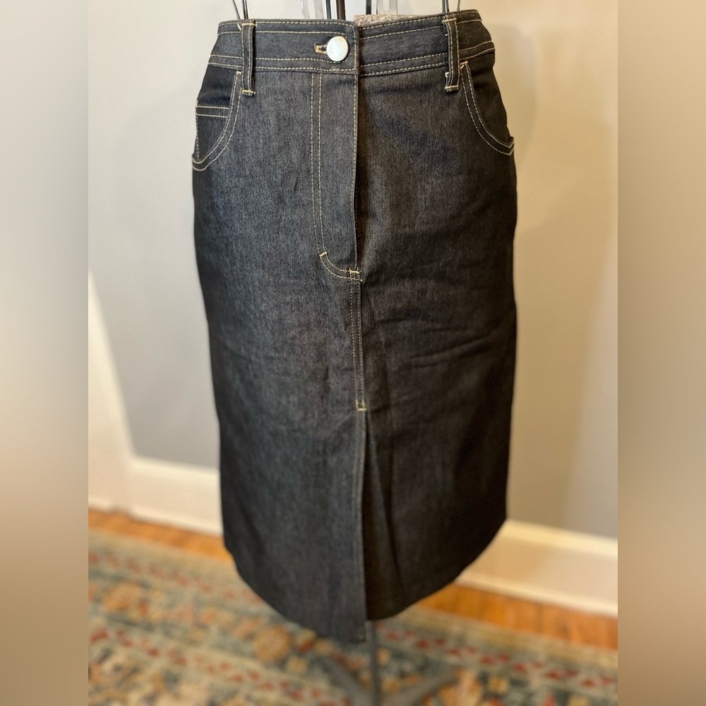 Classy Denim Skirt